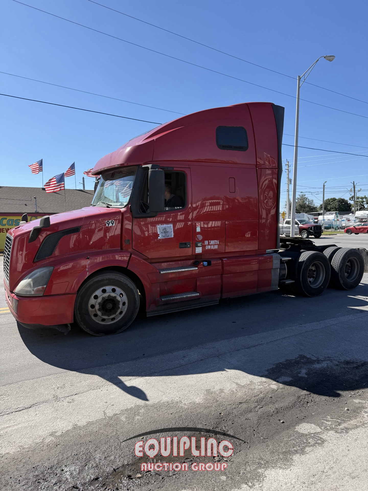 2018 VOLVO VNL 670 6X4 T/A SLEEPER TRUCK TRACTOR (A59910)