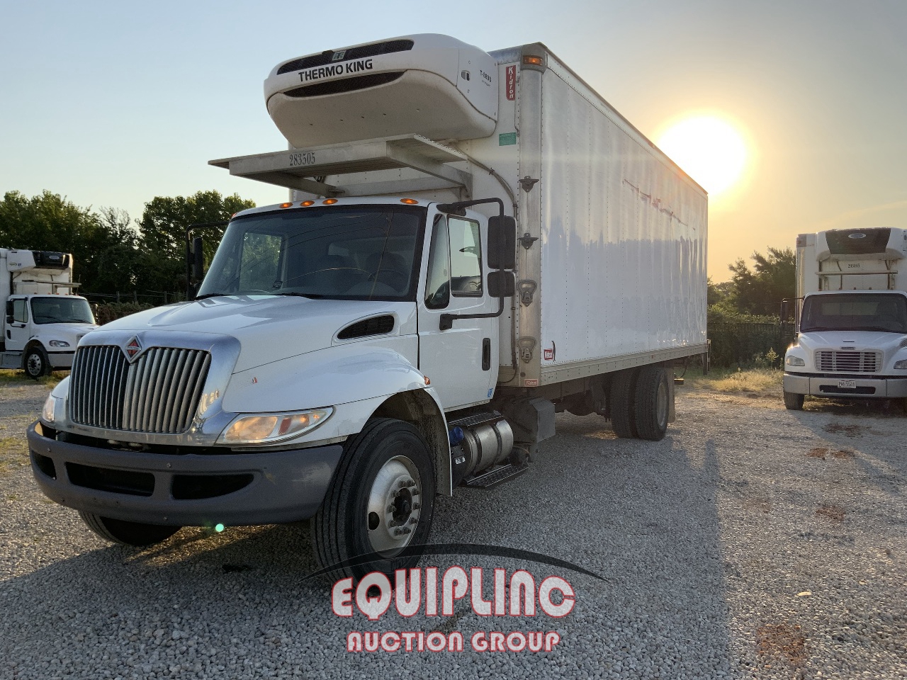 2018 INTERNATIONAL 4300 26' REEFER BOX TRUCK (A54607)