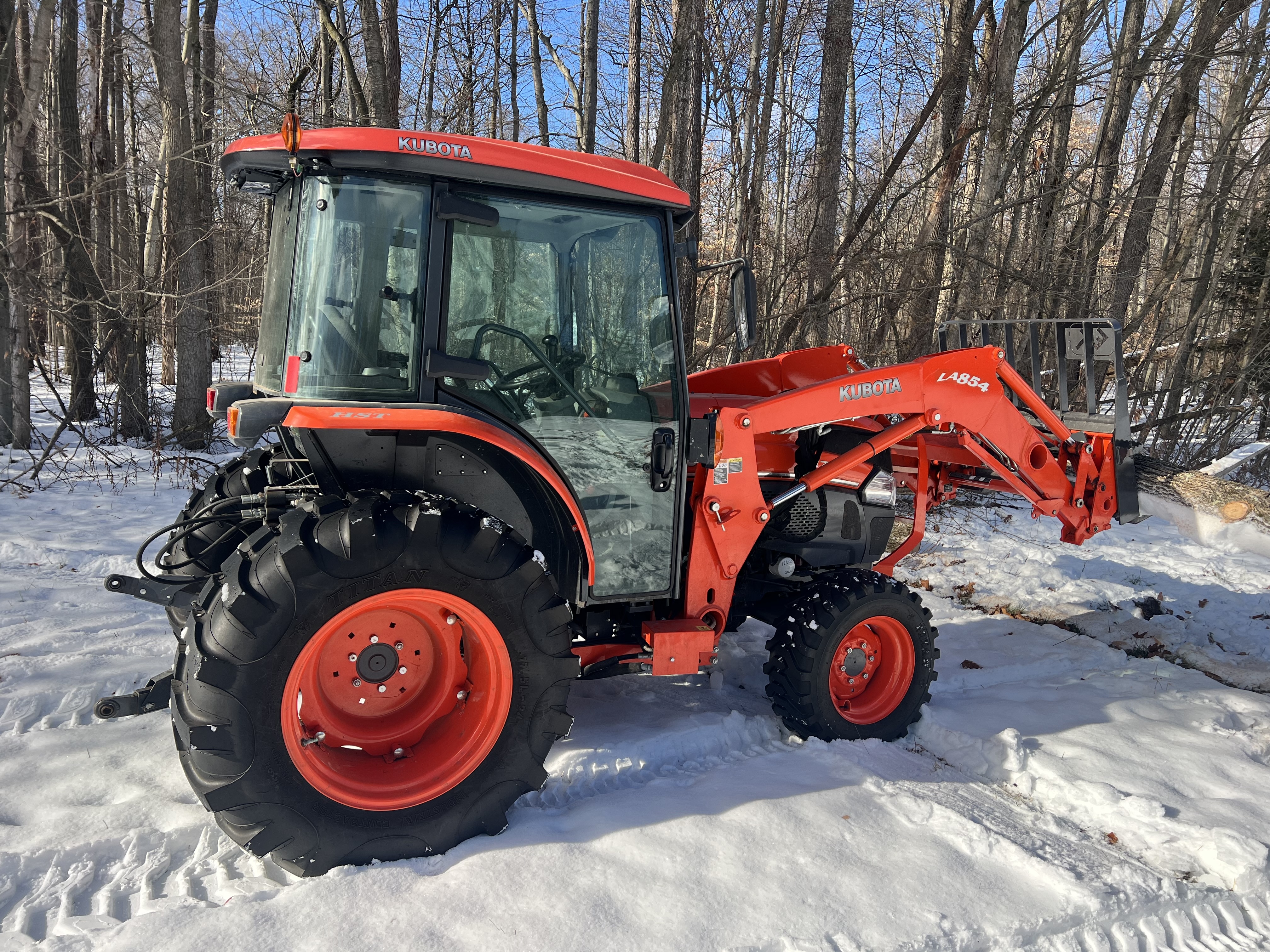 Kubota L4740 Grand L HST Cab Tractor