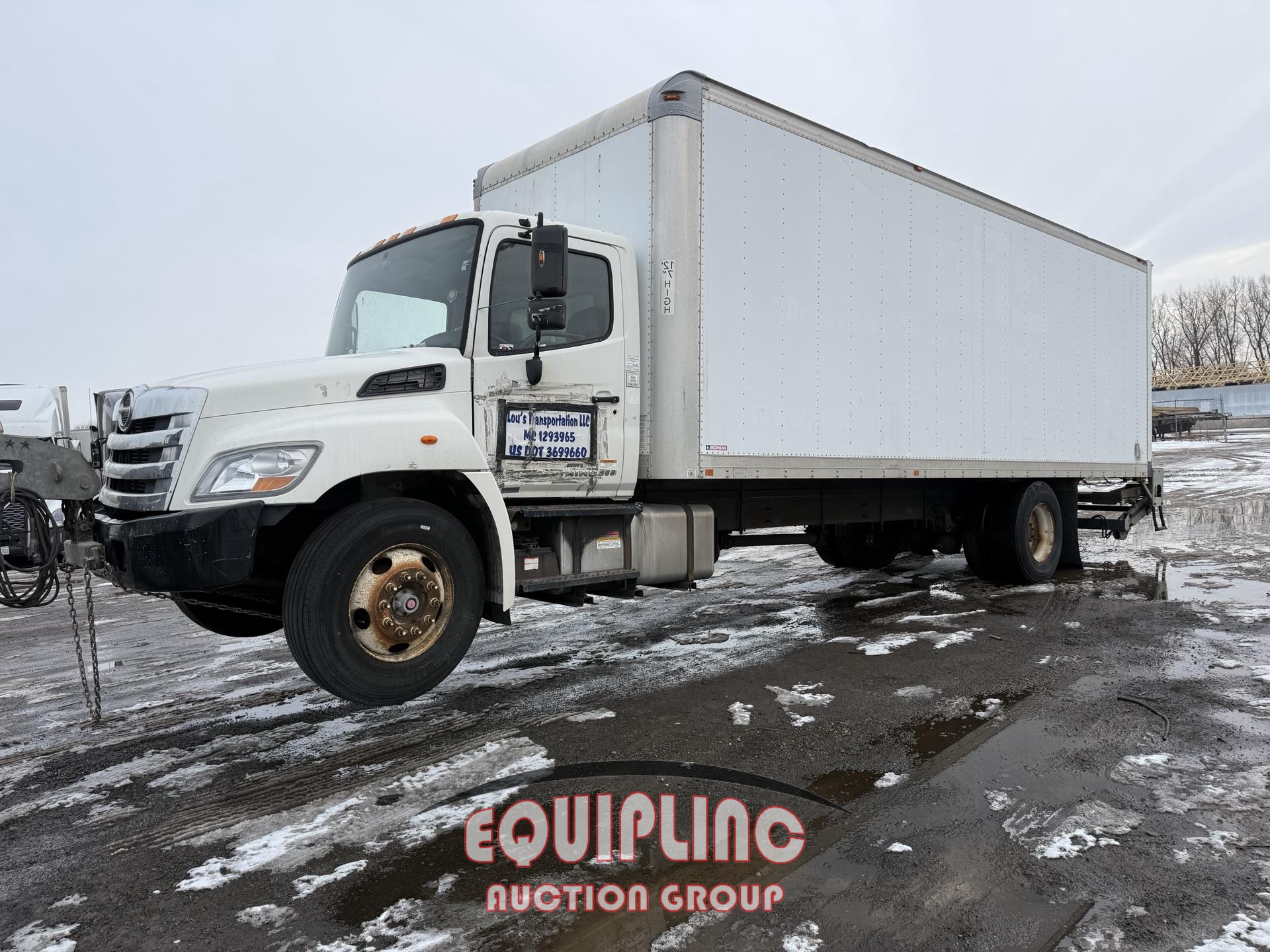 2015 HINO 268 4X2 S/A 26FT NON CDL BOX TRUCK (A59911)