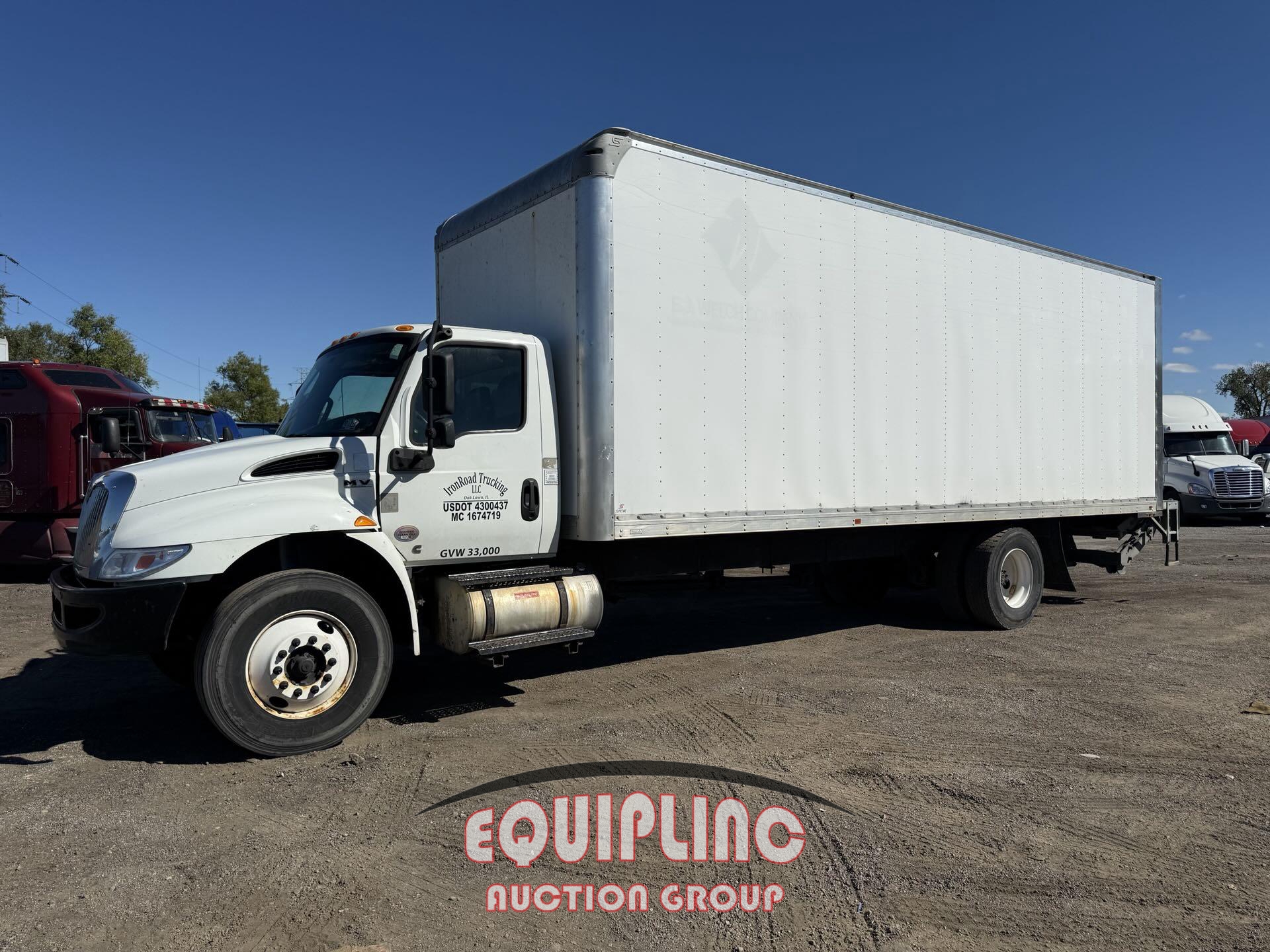 2020 INTERNATIONAL MV607 26FT CDL REQUIRED BOX TRUCK (A56138)