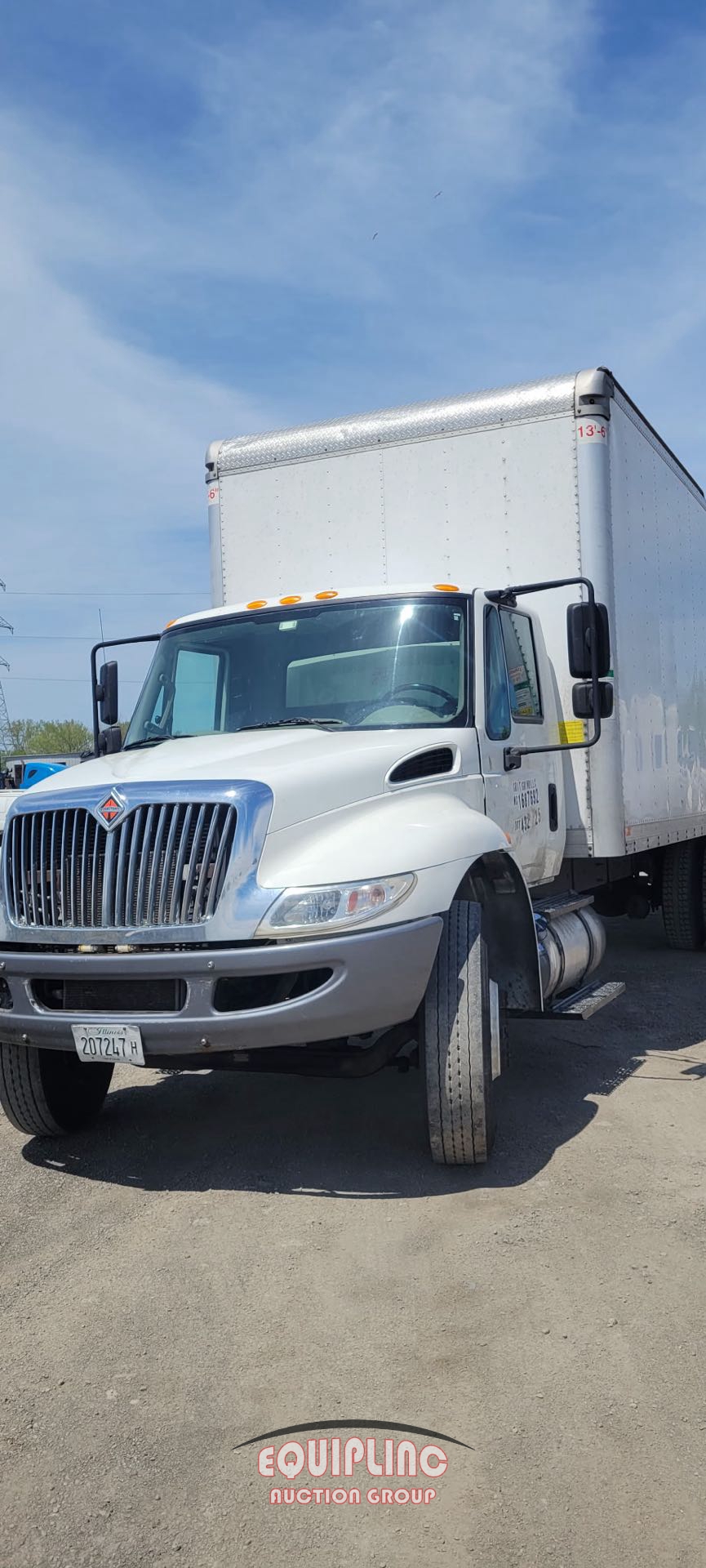 2018 INTERNATIONAL 4300 26FT BOX TRUCK (A50046)