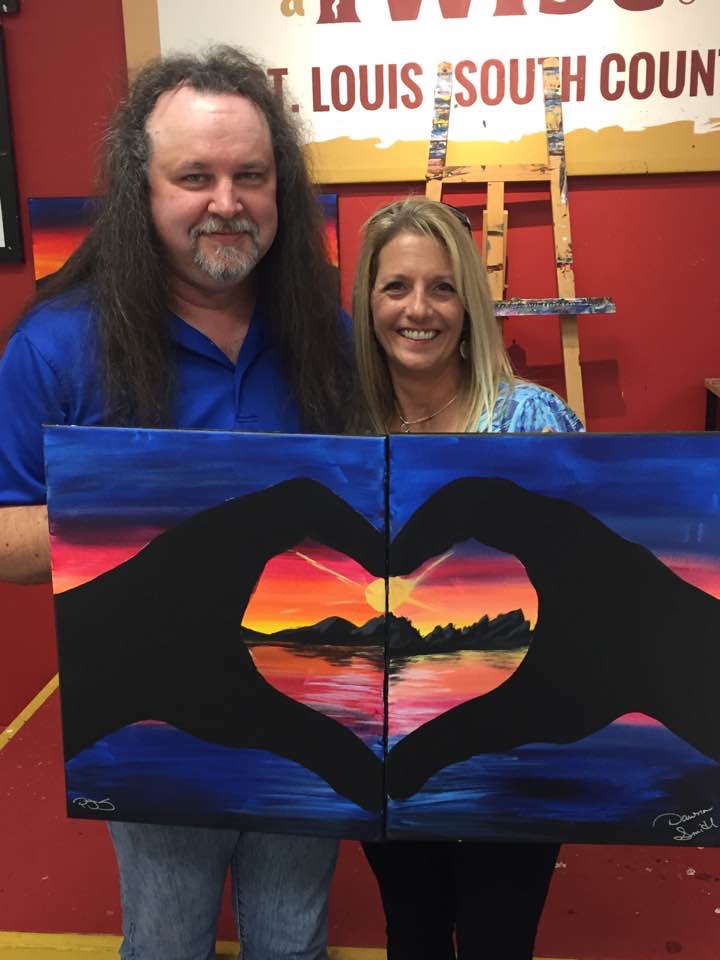PJS & DLee painting.JPG