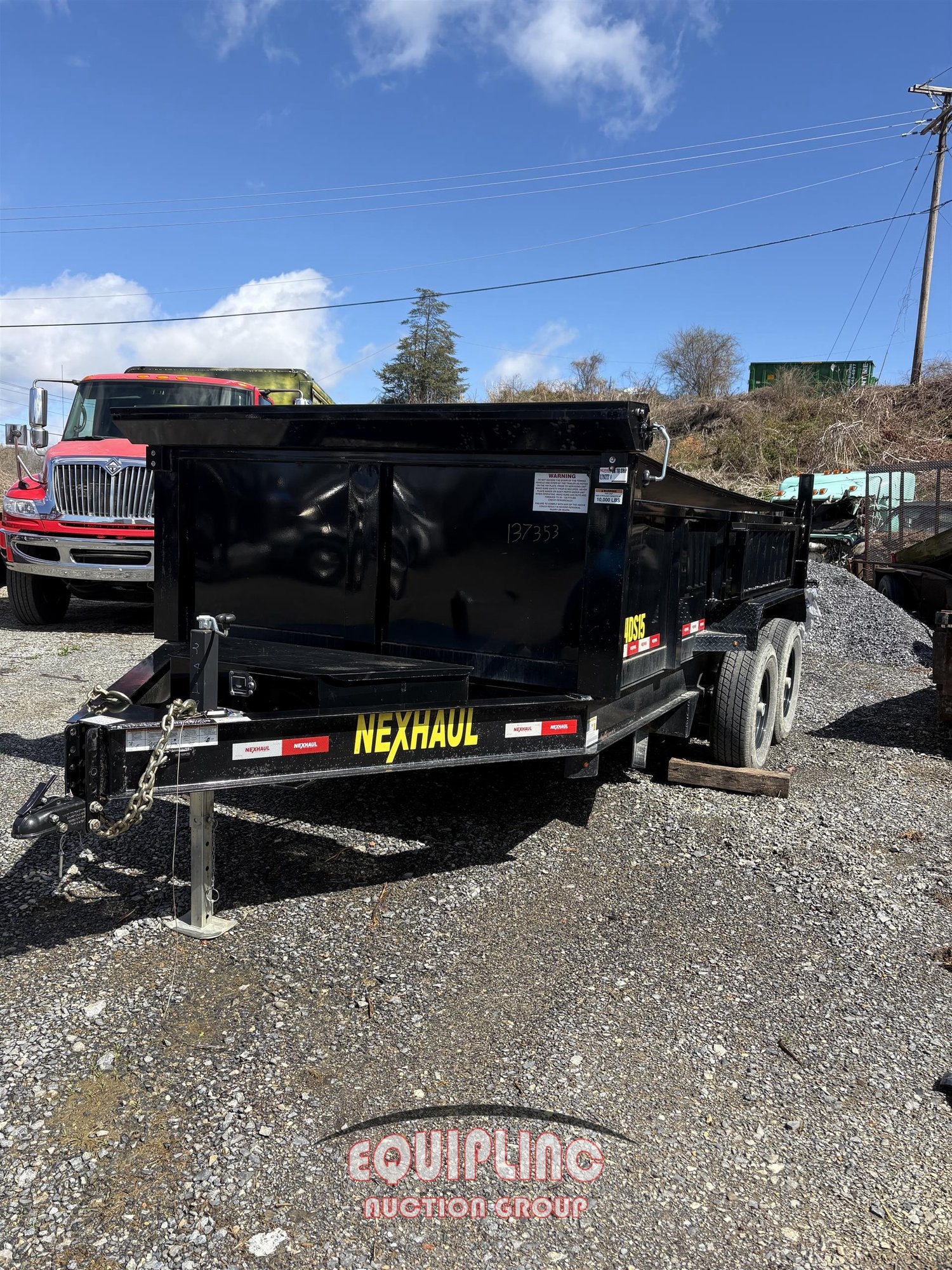 2025 NEXHAUL N 714TA/DUMP T/A 14FT DUMP TRAILER (A59914)