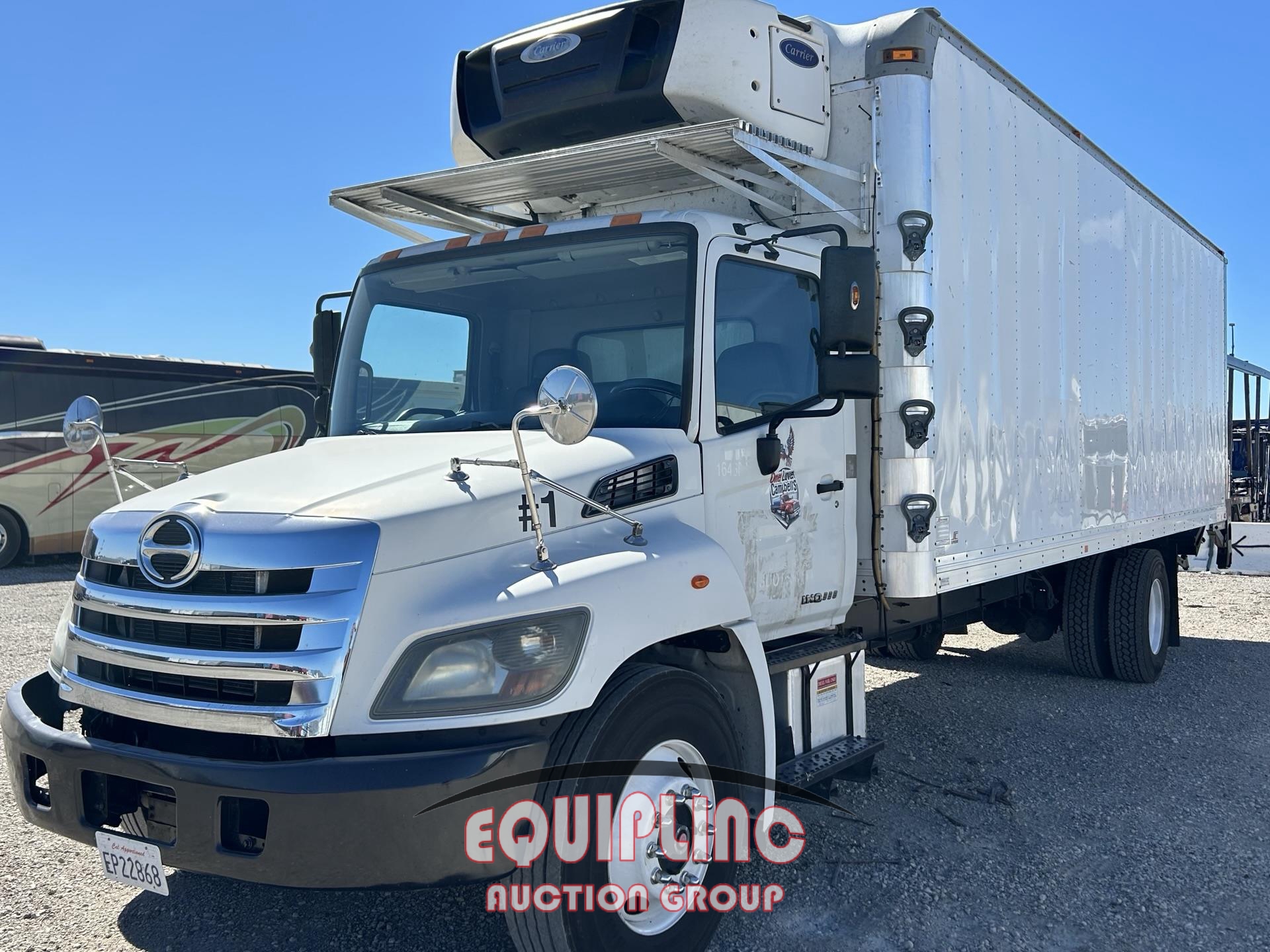 2017 HINO 338 REFRIGERATED 26FT CDL REQUIRED BOX TRUCK (A69167)