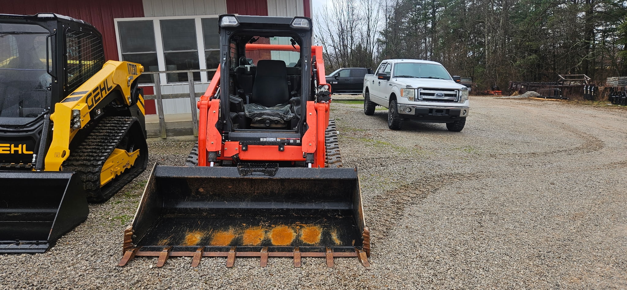 2025 Kubota SVL75-3HFWCC High Flow Cab Track Loader - 70 hours