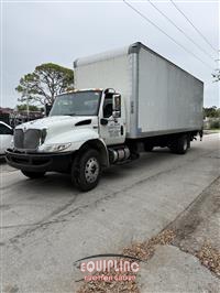 2019 INTERNATIONAL MV607 4X2 SA 26FT NON CDL BOX TRUCK (A67148)