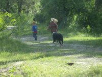 Exploring with Gus.JPG