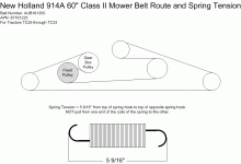 New Holland 914A 60 inch Mower Belt Route and Spring Tension.gif