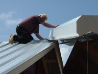 419134-Barn, vent going up, Apr 04.jpg