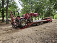Winching Tractor Up On Trailer As Test.jpg