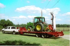 665786-JD 6400 tractor and Kuhn GMD 700 GII.JPG