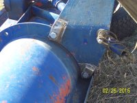 new calf, flail mower, truck tires 011.JPG