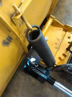 Mock up of plow attachement point for angle change cylinder.jpg