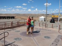 We're standing in 4 states.  New Mexico, Arizona, Utah & Colorado.jpg