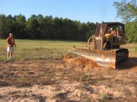 22  Me watching TXDon on my dozer.  2007.JPG