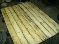 Deck with holes drilled.JPG